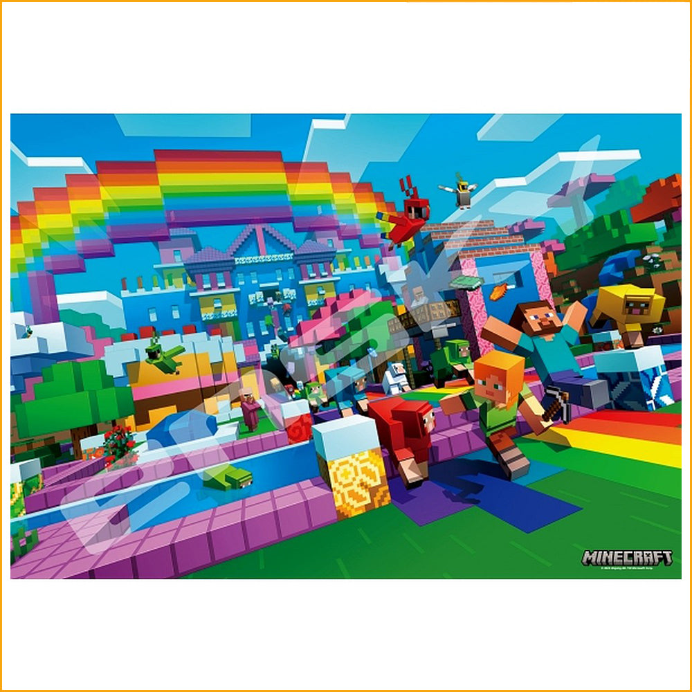 マインクラフトパズル完成品 マインクラフトパズル完成品 - メルカリ