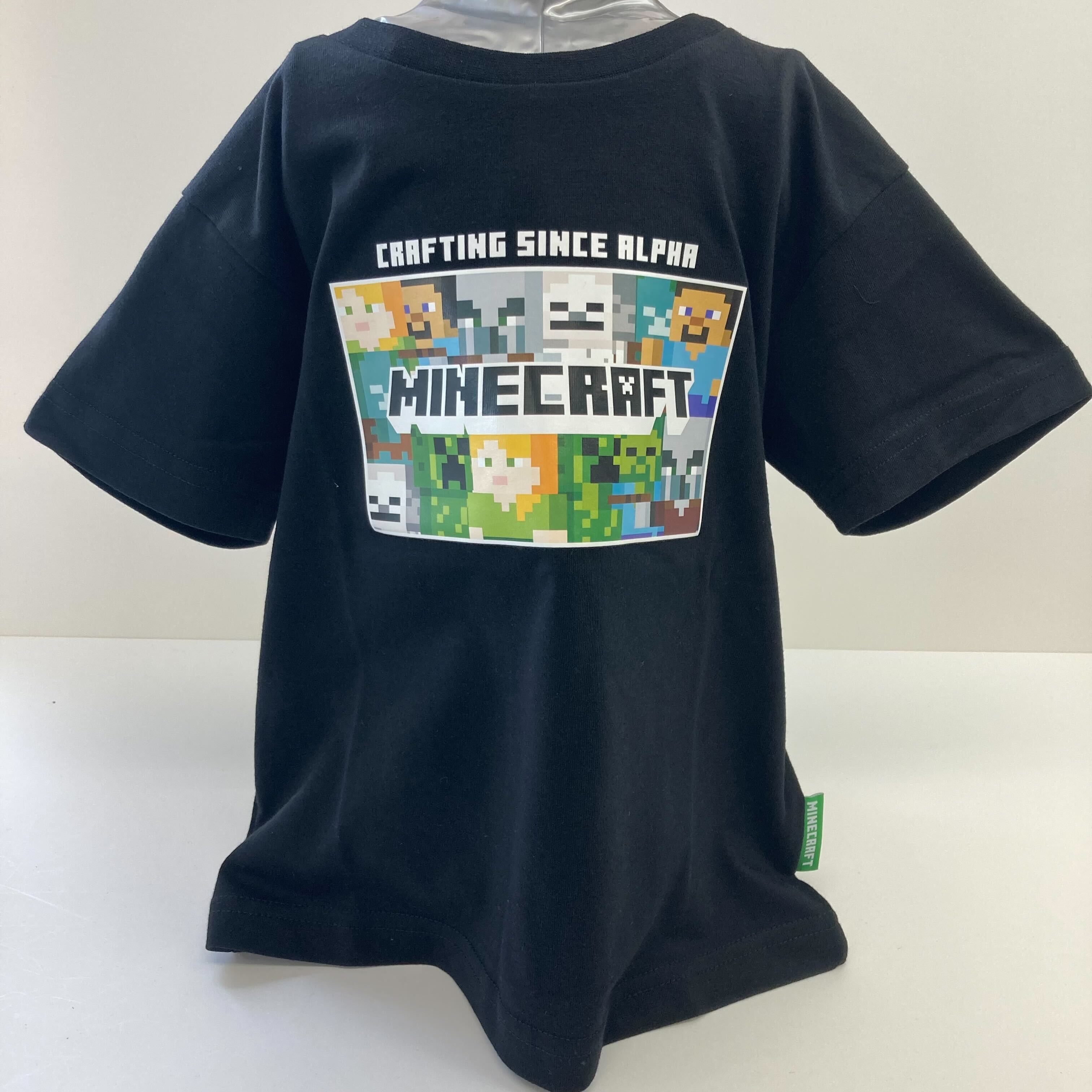 MINECRAFTロゴMC天竺Ｔシャツ