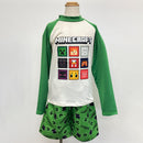 ピクセル柄ラッシュガード - マイクラファン・ショップ