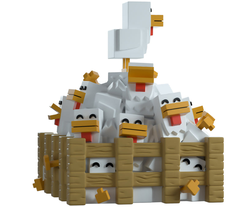 【予約商品】Youtooz マインクラフト フィギュア（ニワトリ）（ 2025年9月下旬頃発送予定）