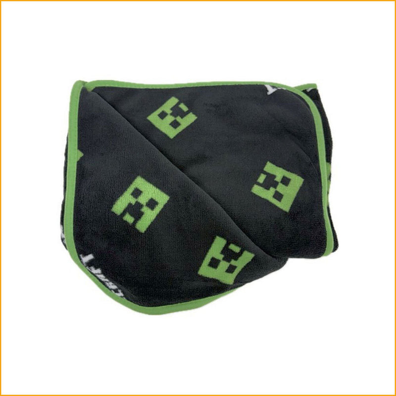 両面起毛ブランケット（ブラック）