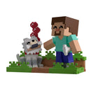 【予約商品】Youtooz マインクラフト フィギュア（スティーブ&オオカミ）（ 2025年12月下旬頃発送予定）