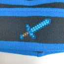 ボーダー柄ニット帽 - マイクラファン・ショップ