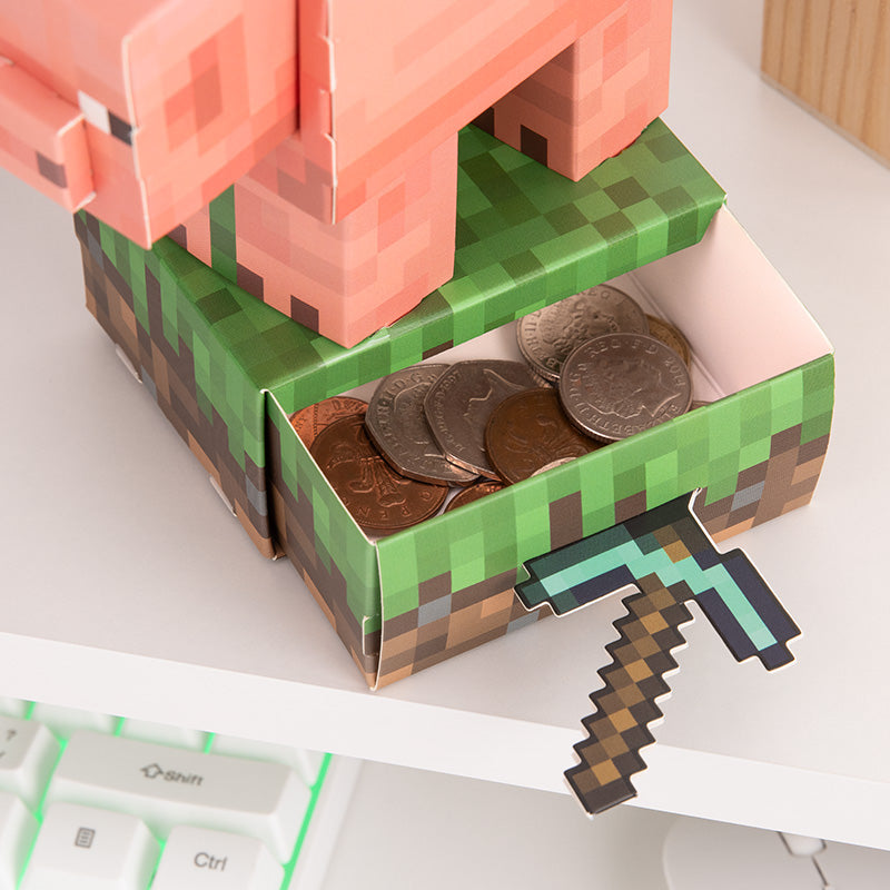 組み立てキット（ブタ貯金箱） - マイクラファン・ショップ