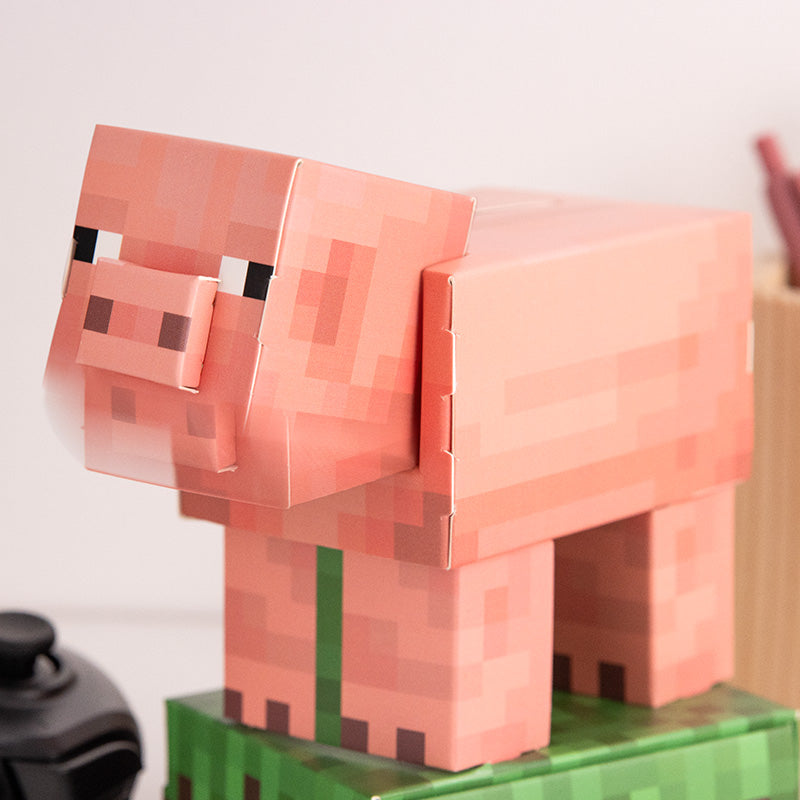組み立てキット（ブタ貯金箱） - マイクラファン・ショップ