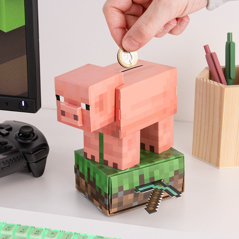 組み立てキット（ブタ貯金箱） - マイクラファン・ショップ
