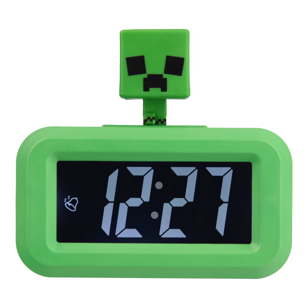 マインクラフト　アラームクロック PP11369MCF_Creeper_Icon_Alarm_