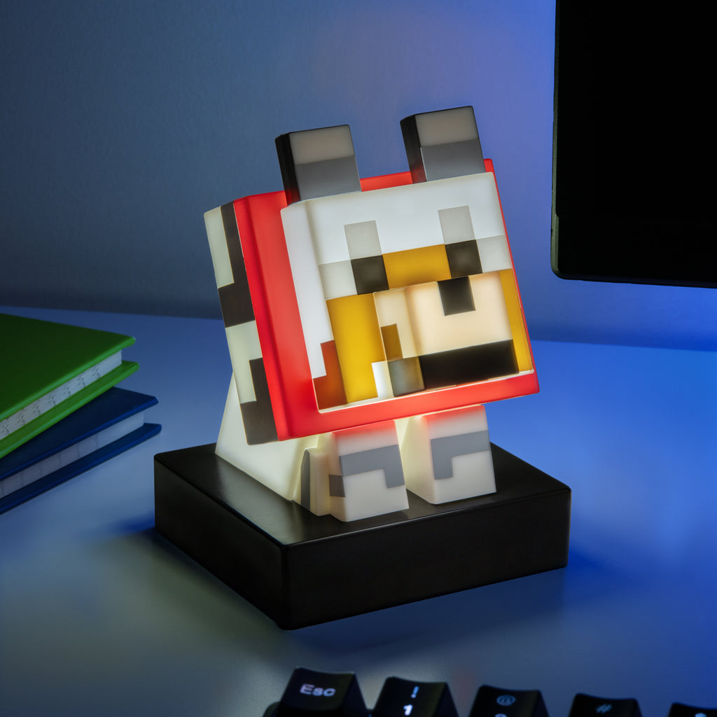 マインクラフト フィギュアライト（オオカミ）– マイクラファン・ショップ