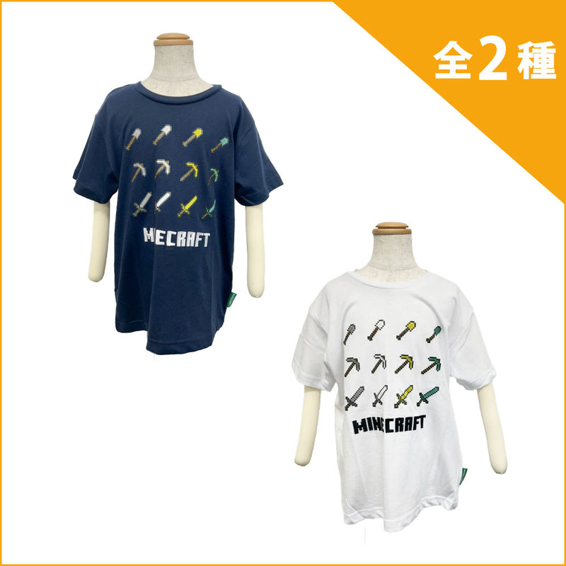 マイクラ天竺刺繍Tシャツ - マイクラファン・ショップ