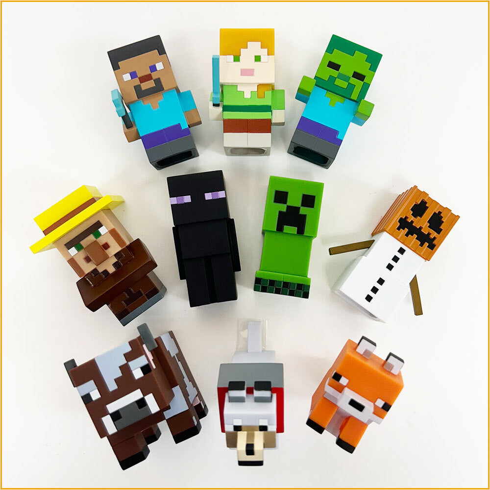 【コンプ箱】マイクラ　ソフビパペットマスコット！！！！！！！！！！！！！！！！ ソフビパペットマスコット– マイクラファン・ショップ