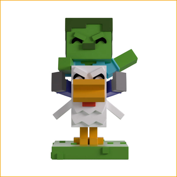 マイクラ チキンジョッキー フィギュア ポップコーンバケット マイクラ チキンジョッキー フィギュア ポップコーンバケット