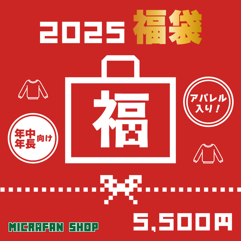 数量限定！アパレル入り！マイクラ2025福袋【5,500円】（年中年長向け）