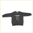 ９キャラMCシャギートレーナー（チャコール）