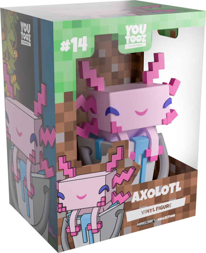 【予約商品】Youtooz マインクラフト フィギュア（ウーパールーパー）（ 2025年11月下旬頃発送予定）