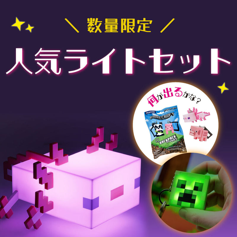 【予約販売】数量限定！人気ライトセット（7月上旬発送予定） - マイクラファン・ショップ
