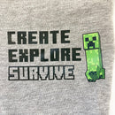 クリーパーMC裏毛ロングパンツ - マイクラファン・ショップ