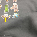 ９キャラMCシャギートレーナー（チャコール） - マイクラファン・ショップ